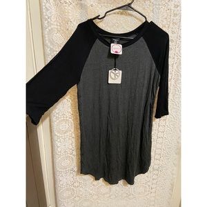 NWT Long sleeve tshirt dress